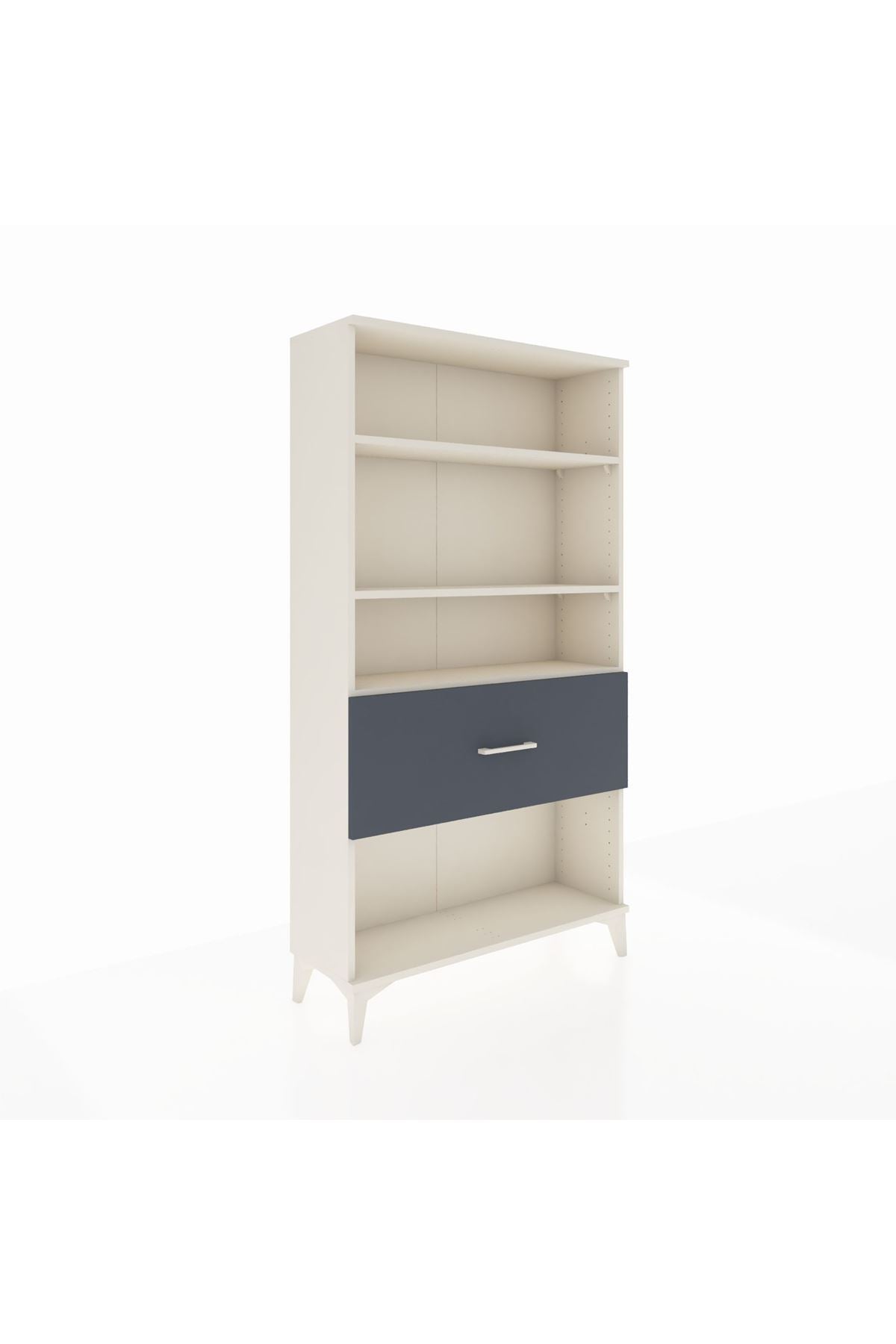 Arges Dolap 3 Raflı Tek Çekmeceli 88x30x163 - S21M018V2A
