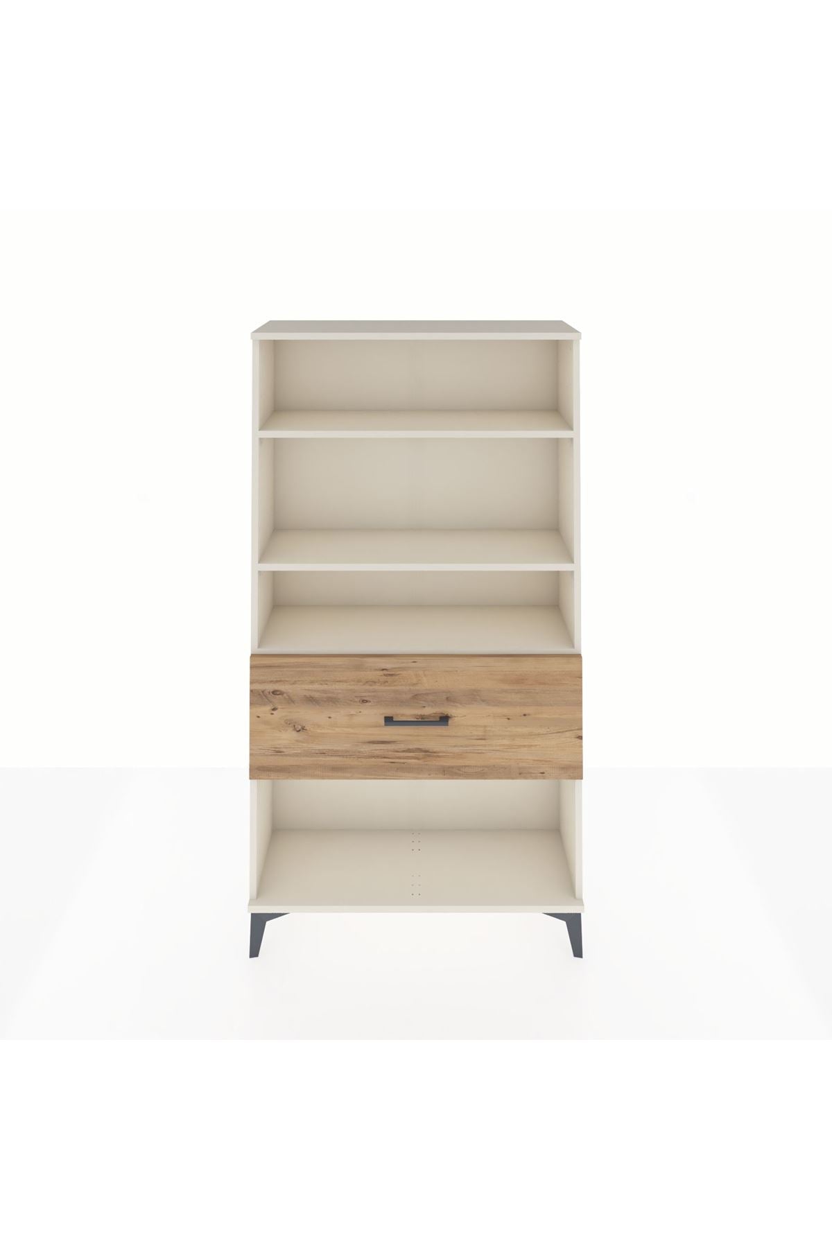 Arges Dolap 3 Raflı Tek Çekmeceli 88x30x163 - S21M018V3A