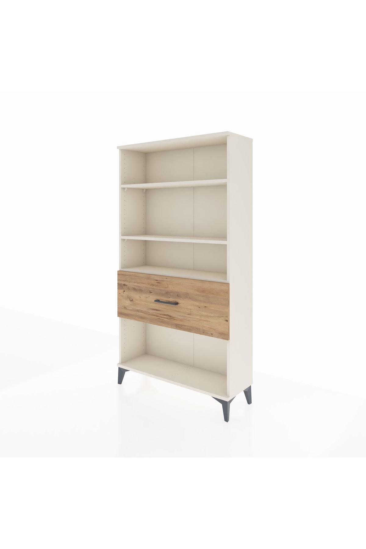 Arges Dolap 3 Raflı Tek Çekmeceli 88x30x163 - S21M018V3A