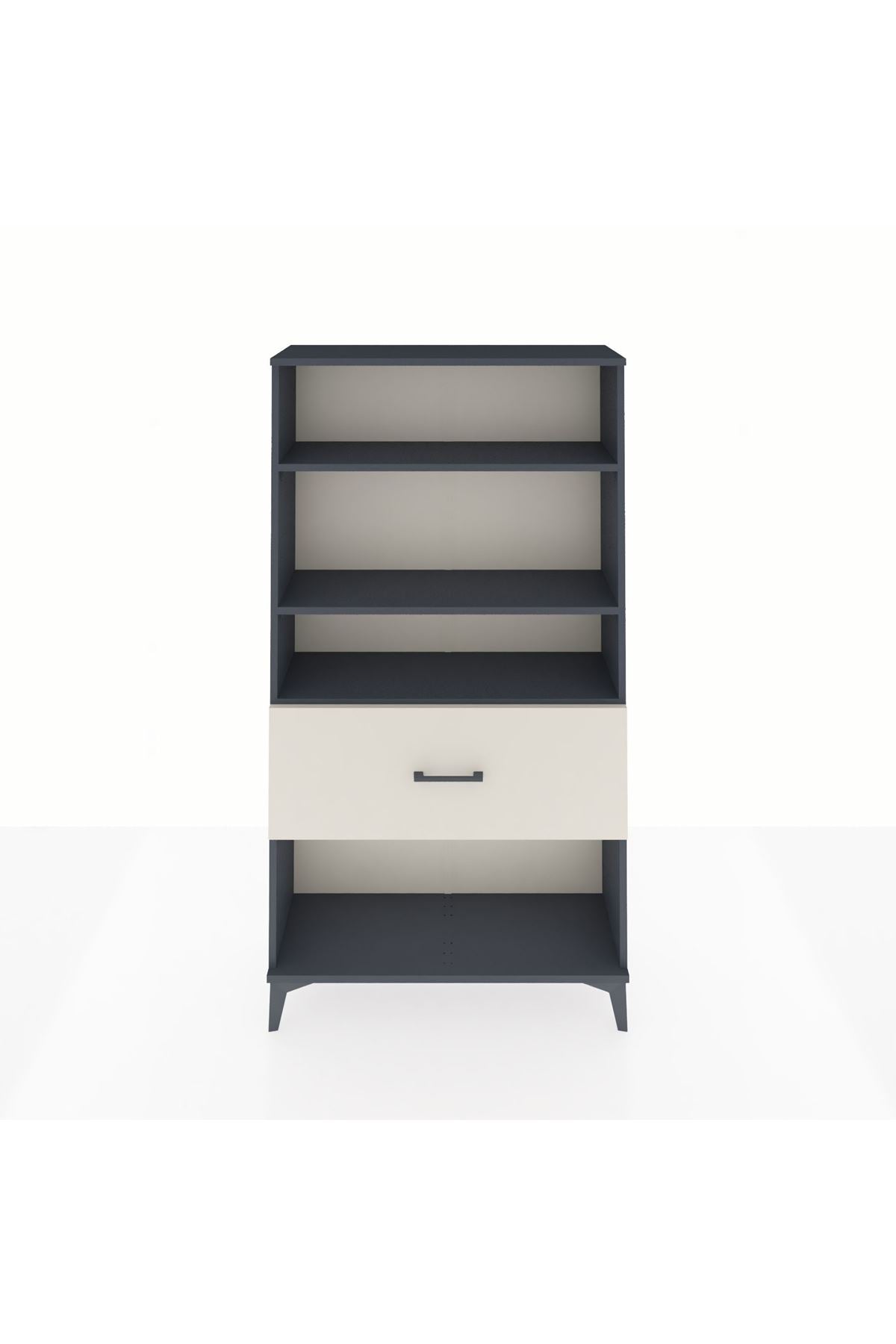 Arges Dolap 3 Raflı Tek Çekmeceli 88x30x163 - S21M018V4A