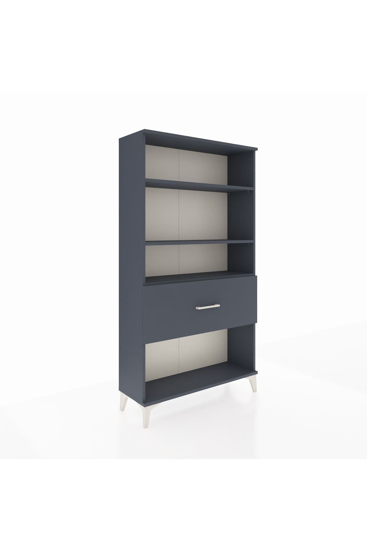 Arges Dolap 3 Raflı Tek Çekmeceli 88x30x163 - S21M018V5A