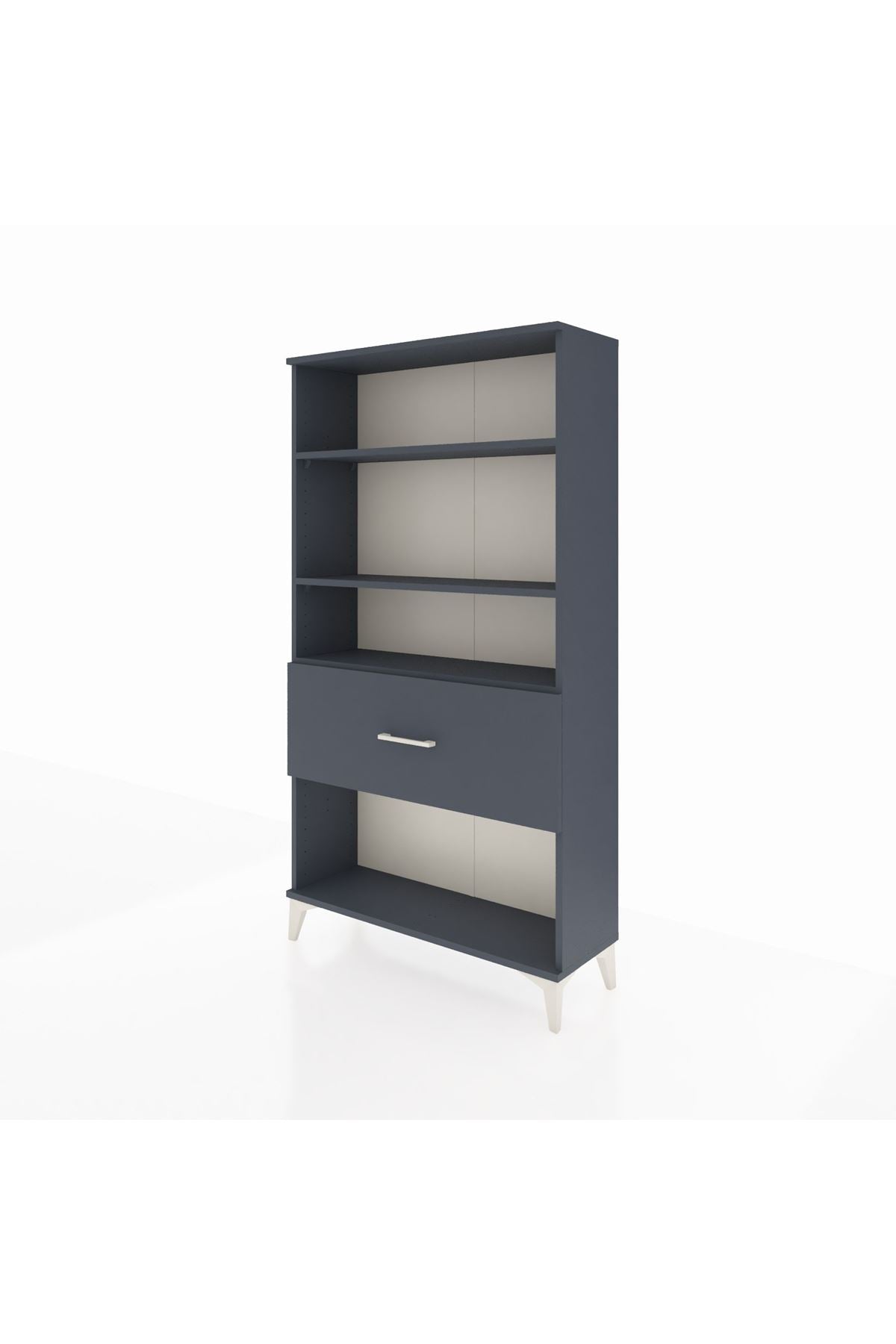 Arges Dolap 3 Raflı Tek Çekmeceli 88x30x163 - S21M018V5A