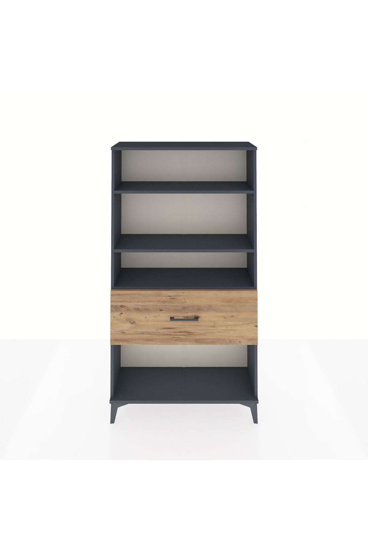 Arges Dolap 3 Raflı Tek Çekmeceli 88x30x163 - S21M018V6A