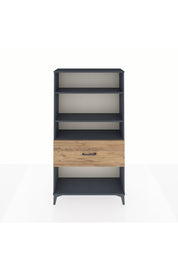 Arges Dolap 3 Raflı Tek Çekmeceli 88x30x163 - S21M018V6A
