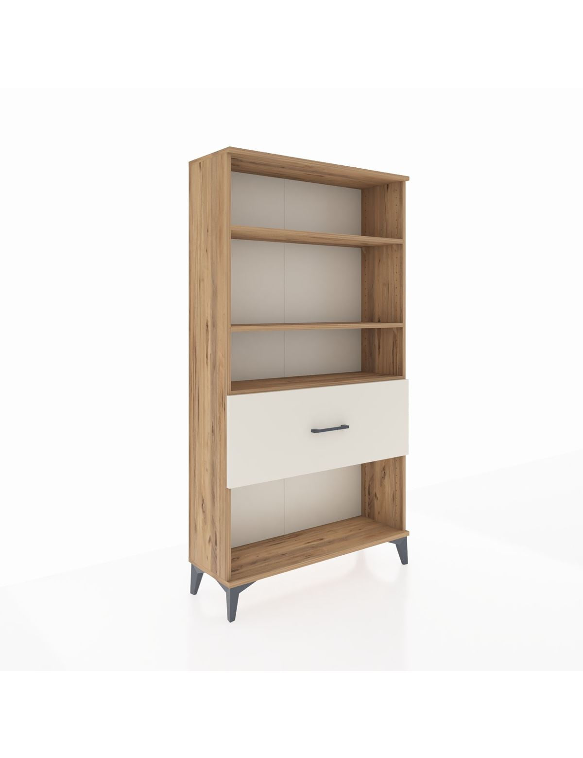 Arges Dolap 3 Raflı Tek Çekmeceli 88x30x163 - S21M018V7A