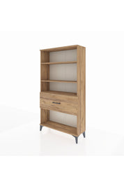 Arges Dolap 3 Raflı Tek Çekmeceli 88x30x163 - S21M018V9A
