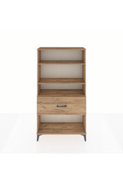 Arges Dolap 3 Raflı Tek Çekmeceli 88x30x163 - S21M018V9A
