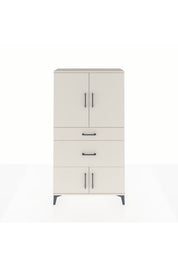 Arges Dolap 2 Raflı 2 Çekmeceli 4 Kapaklı 88x30x163 - S21M019V1A