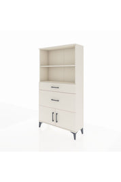 Arges Dolap 2 Raflı 2 Çekmeceli 2 Kapaklı 88x30x163 - S21M020V1A