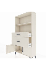 Arges Dolap 2 Raflı 2 Çekmeceli 2 Kapaklı 88x30x163 - S21M020V1A