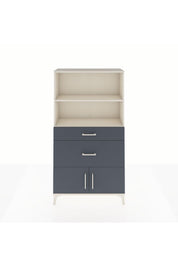 Arges Dolap 2 Raflı 2 Çekmeceli 2 Kapaklı 88x30x163 - S21M020V2A