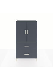 Arges Dolap 3 Raflı 2 Çekmeceli 2 Kapaklı 88x30x163 - S21M021V5A