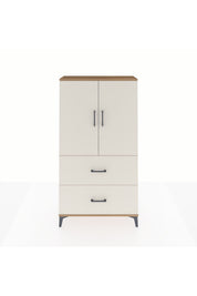Arges Dolap 3 Raflı 2 Çekmeceli 2 Kapaklı 88x30x163 - S21M021V7A