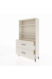 Arges Dolap 3 Raflı 2 Çekmeceli 88x30x163 - S21M022V1A