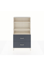 Arges Dolap 3 Raflı 2 Çekmeceli 88x30x163 - S21M022V2A