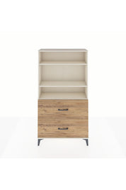 Arges Dolap 3 Raflı 2 Çekmeceli 88x30x163 - S21M022V3A