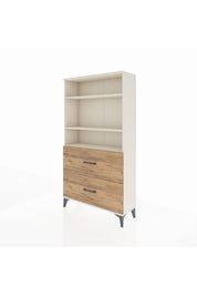 Arges Dolap 3 Raflı 2 Çekmeceli 88x30x163 - S21M022V3A