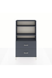 Arges Dolap 3 Raflı 2 Çekmeceli 88x30x163 - S21M022V5A