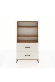 Arges Dolap 3 Raflı 2 Çekmeceli 88x30x163 - S21M022V7A