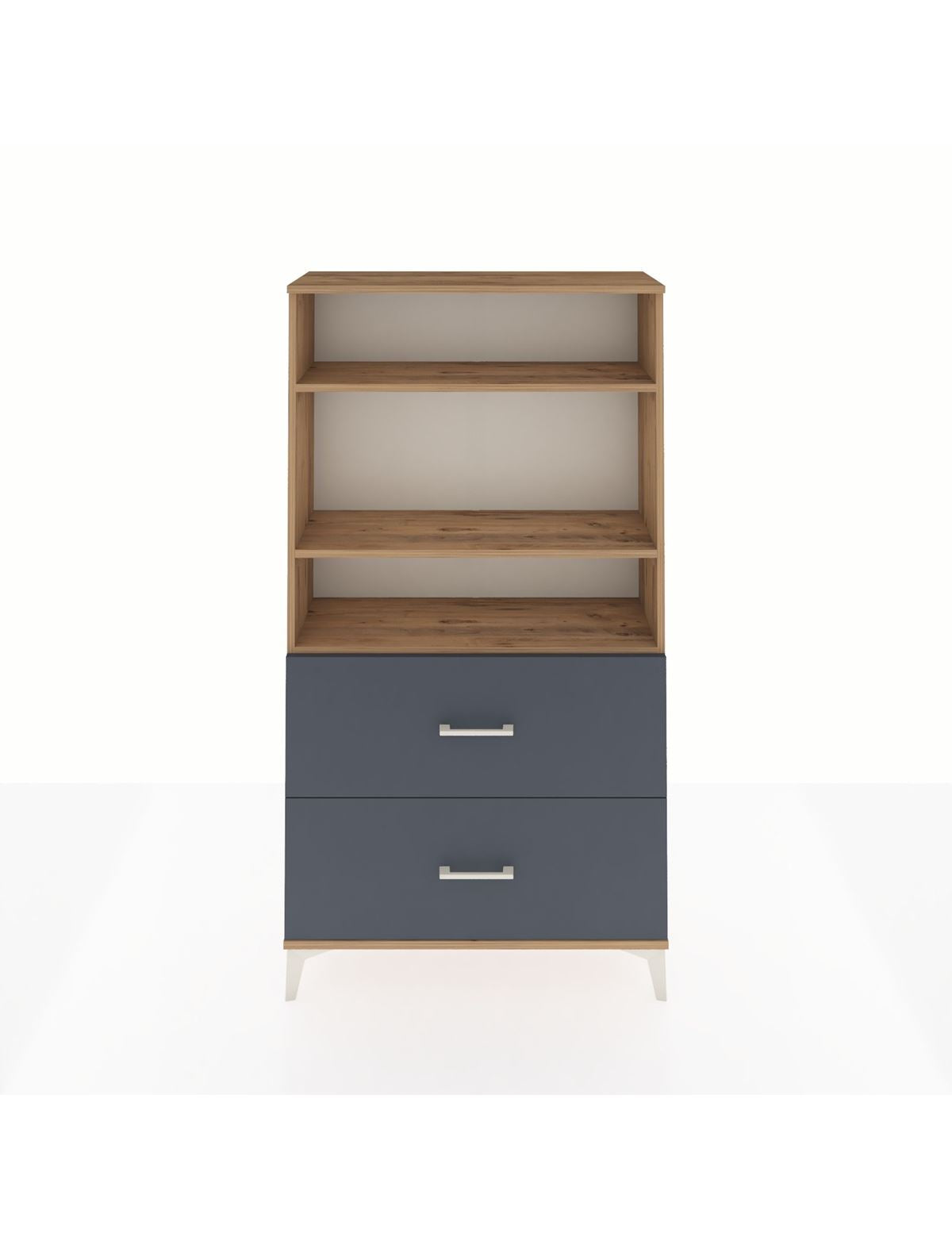 Arges Dolap 3 Raflı 2 Çekmeceli 88x30x163 - S21M022V8A