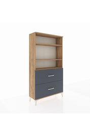 Arges Dolap 3 Raflı 2 Çekmeceli 88x30x163 - S21M022V8A