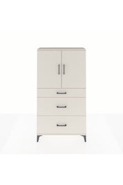 Arges Dolap 2 Raflı 3 Çekmeceli 2 Kapaklı 88x30x163 - S21M023V1A