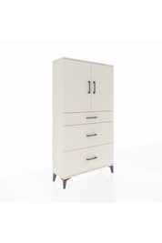 Arges Dolap 2 Raflı 3 Çekmeceli 2 Kapaklı 88x30x163 - S21M023V1A