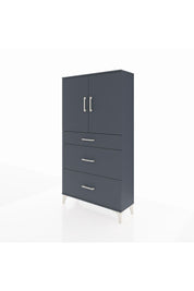 Arges Dolap 2 Raflı 3 Çekmeceli 2 Kapaklı 88x30x163 - S21M023V5A