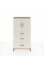 Arges Dolap 2 Raflı 3 Çekmeceli 2 Kapaklı 88x30x163 - S21M023V7A