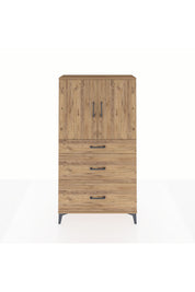 Arges Dolap 2 Raflı 3 Çekmeceli 2 Kapaklı 88x30x163 - S21M023V9A