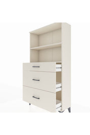 Arges Dolap 2 Raflı 3 Çekmeceli 88x30x163 - S21M024V1A