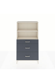 Arges Dolap 2 Raflı 3 Çekmeceli 88x30x163 - S21M024V2A