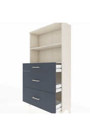 Arges Dolap 2 Raflı 3 Çekmeceli 88x30x163 - S21M024V2A