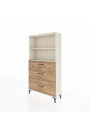 Arges Dolap 2 Raflı 3 Çekmeceli 88x30x163 - S21M024V3A