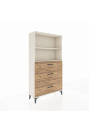 Arges Dolap 2 Raflı 3 Çekmeceli 88x30x163 - S21M024V3A