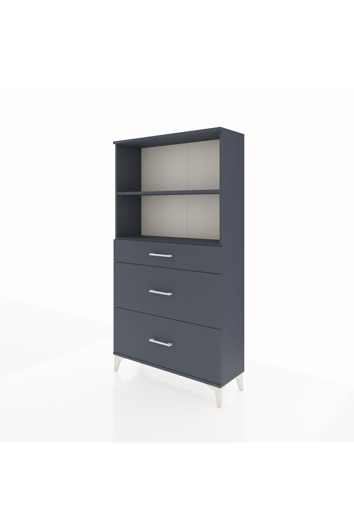 Arges Dolap 2 Raflı 3 Çekmeceli 88x30x163 - S21M024V5A