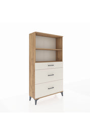 Arges Dolap 2 Raflı 3 Çekmeceli 88x30x163 - S21M024V7A