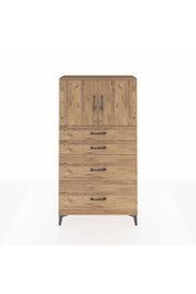Arges Dolap 2 Raflı 4 Çekmeceli 2 Kapaklı 88x30x163 - S21M025V9A