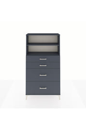 Arges Dolap 2 Raflı 4 Çekmeceli 88x30x163 - S21M026V5A