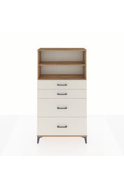 Arges Dolap 2 Raflı 4 Çekmeceli 88x30x163 - S21M026V7A