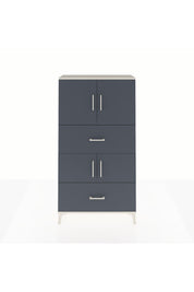 Arges Dolap 3 Raflı 2 Çekmeceli 4 Kapaklı 88x30x163 - S21M027V2A