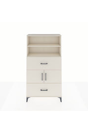 Arges Dolap 3 Raflı 2 Çekmeceli 2 Kapaklı 88x30x163 - S21M028V1A