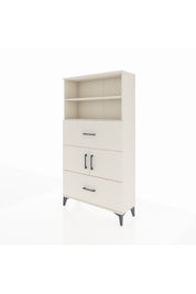 Arges Dolap 3 Raflı 2 Çekmeceli 2 Kapaklı 88x30x163 - S21M028V1A