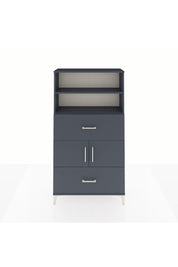 Arges Dolap 3 Raflı 2 Çekmeceli 2 Kapaklı 88x30x163 - S21M028V5A