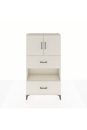 Arges Dolap 3 Raflı 2 Çekmeceli 2 Kapaklı 88x30x163 - S21M029V1A