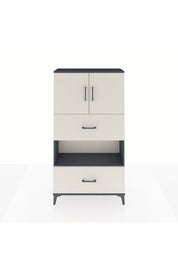 Arges Dolap 3 Raflı 2 Çekmeceli 2 Kapaklı 88x30x163 - S21M029V4A