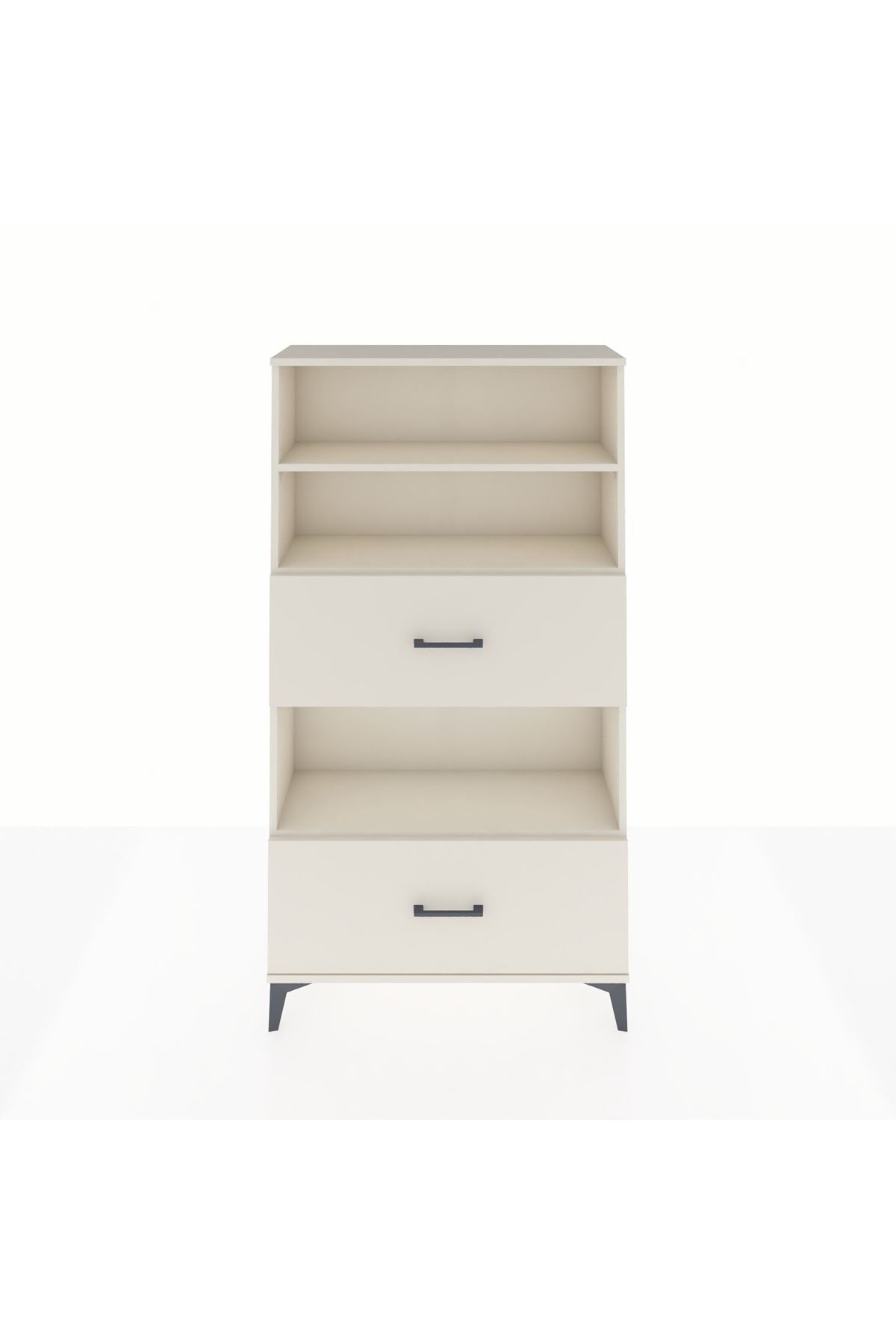 Arges Dolap 3 Raflı 2 Çekmeceli 88x30x163 - S21M030V1A