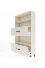 Arges Dolap 3 Raflı 2 Çekmeceli 88x30x163 - S21M030V1A