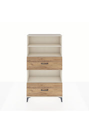 Arges Dolap 3 Raflı 2 Çekmeceli 88x30x163 - S21M030V3A