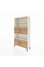 Arges Dolap 3 Raflı 2 Çekmeceli 88x30x163 - S21M030V3A